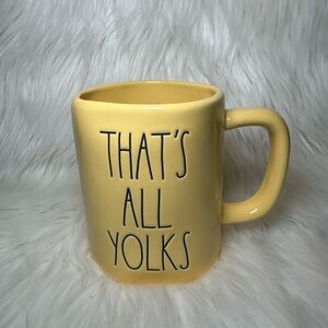 Rae Dunn That's All Yolks Mug